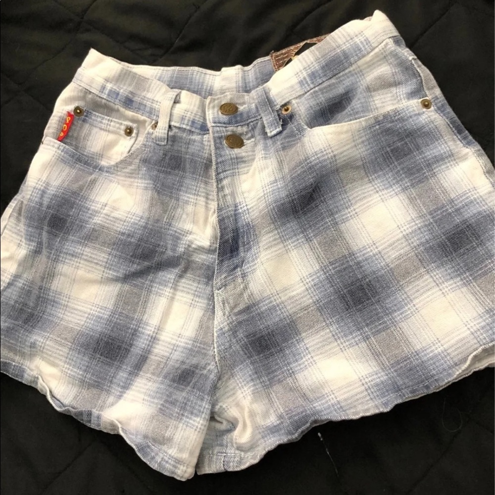 Vintage Plaid Shorts